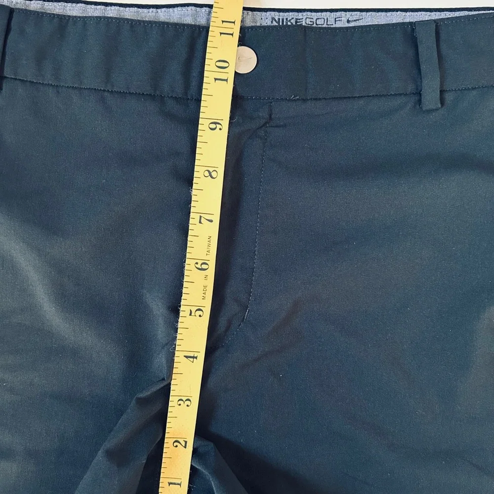 Nike Golf Modern Fit Shorts Men's 32 Black Dri-FIT Flat Front Tour Performance